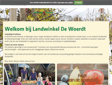 Tablet Screenshot of dewoerdt.nl